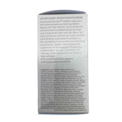 AHAVA Men's Soothing After-Shave Moisturizer - Light-absorbing Lotion to Calm, Hydrate & Relieve the Skin After Shaving, Enriched by Exclusive Osmoter & G-Force blend, Calendula & Hamamelis, 1.7 Fl.Oz