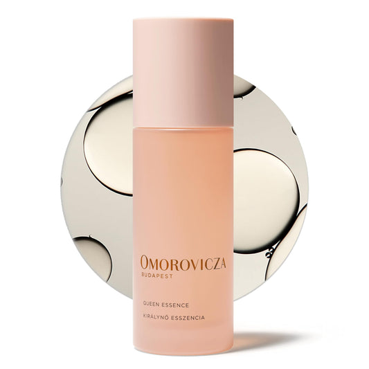 Omorovicza Queen Essence (3.4 oz), Hydrating Face Mist, Pre-Serum Skin Booster with Snow Mushroom, Tomato Stem Cells & Hyaluronic Acid to Plump, Protect & Prep Skin
