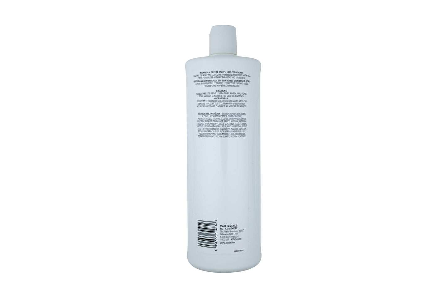 Nioxin Scalp Relief Hair Conditioner | Soothes, Hydrates, & Thickens Hair | For Sensitive, Dry, and Itchy Scalp | Made with Aloe Vera & Vitamin E