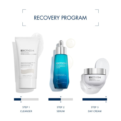 Biotherm Aquasource Hydra Barrier Cream, Lightweight And Fast-Absorbing Face Moisturizer for a Stronger Skin Barrier, with Biotech Plankton, Bio-Ceramides and Hyaluronic Acid