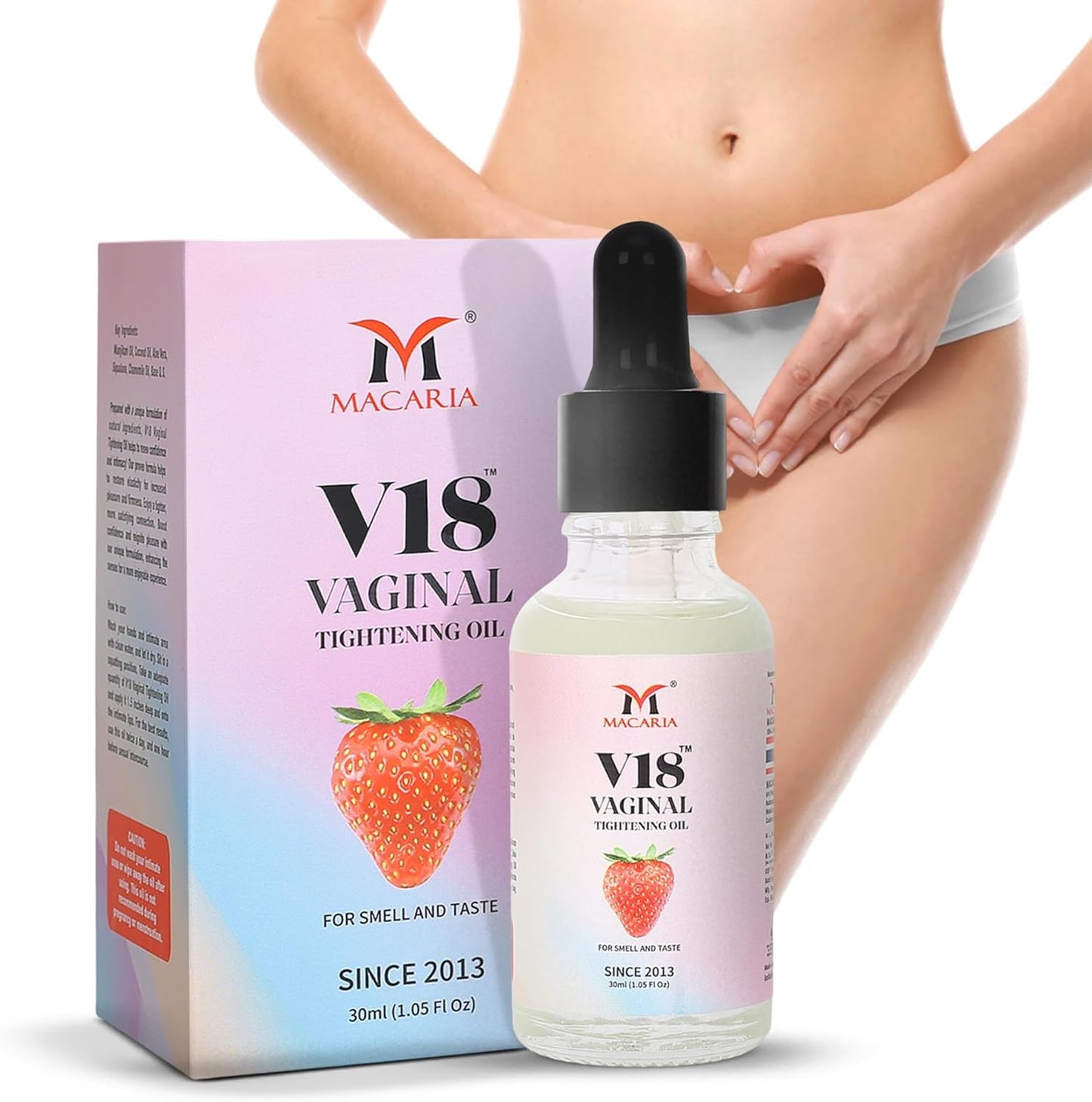 MACARIA V18 Vaginal Tightening Oil Cream Sex Appeal Oil Gel for women