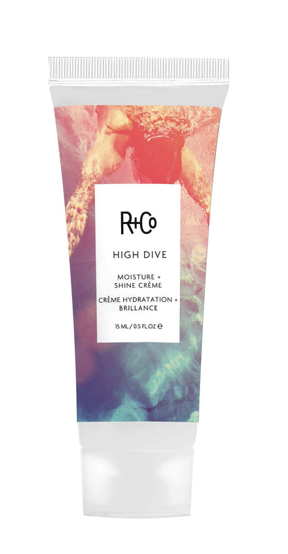 R+Co HIGH DIVE Moisture + Shine Crème | Leave-In Hydrating Cream for Smooth, Frizz-Free Hair | Adds Softness, Shine & Manageability | Vegan & Color-Safe