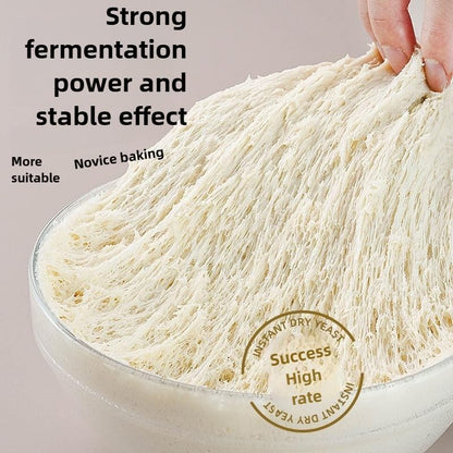 Instant active dry yeast, yeast powder fermentation powder household small package dry yeast, Mantou, steamed stuffed buns, bread and flour, (5g * 5 bags) 0.88oz即发活性干酵母馒头包子面包发面宝