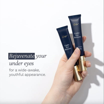 City Beauty Under Eye Recovery - Anti-Aging Eye Cream - Smooth & Brighten - Natural Formula with Peptides - Solution For Dark Circles & Wrinkles - Clean & Cruelty-Free Skin Care