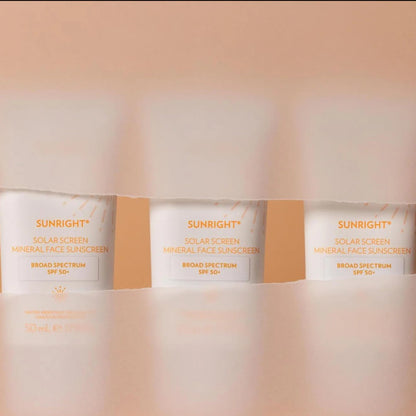 Nu Skin Sunright Solar Sunscreen SPF 50+ | Broad-Spectrum UVA/UVB Protection for Face & Body (50mL) | Water-Resistant for 80 Minutes | Lightweight, Non-Greasy Formula