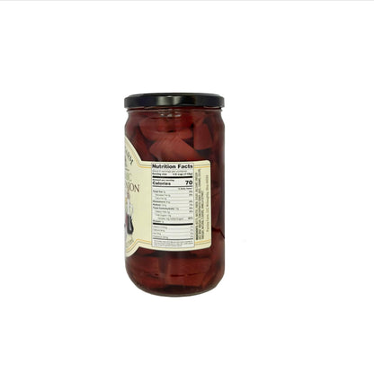 Paisley Farm Balsamic Beets & Onion Salad 6-Pack – Sweet & Tangy Pickled Beets with Onions in Balsamic Vinegar – Ready-to-Serve Gourmet Side Dish – 24 oz Jars