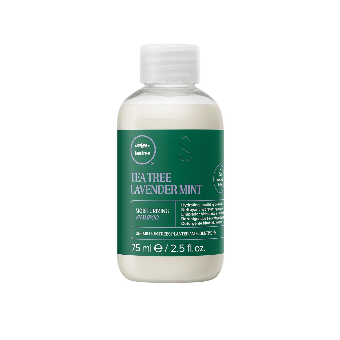 Tea Tree Lavender Mint Moisturizing Shampoo, Hydrates + Soothes, For Coarse + Dry Hair
