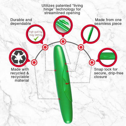 Radius Small Tampon/Condom Case, Green