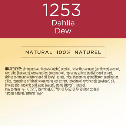 Burts Bees 100% Natural All Aglow Lip & Cheek Stick, Dahlia Dew - 1 Tube