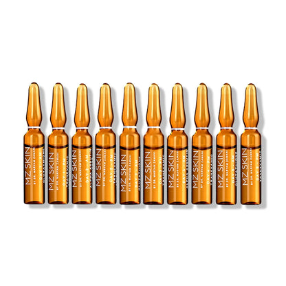 MZ Skin Pigmentation Correcting Ampoules 10-Pack Set | 7-Day Intensive Treatment for Brightening Hyperpigmentation & Dark Spots, With Tranexamic Acid & Alpha Arbutin, Fragrance Free