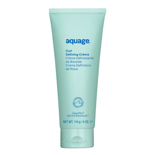 Aquage Curl Cream - Frizz Control Defining Cream for Natural Curls and Waves - Moisturizing Curly Hair Products with Soft Hold and Shine (8 oz)