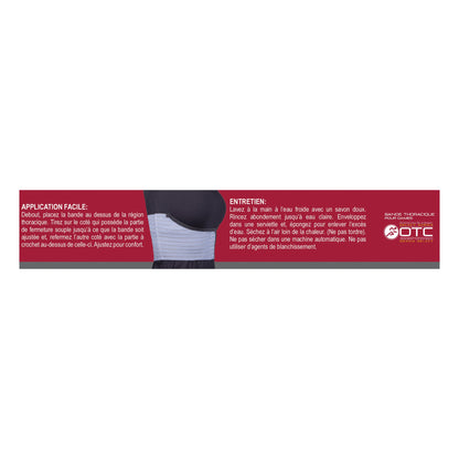 OTC Rib Belt for Women, 6-Inch Elastic Chest, Select Series, Universal Regular
