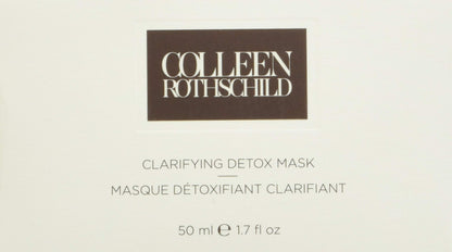 COLLEEN ROTHSCHILD Clarifying Detox Mask | Draws Out Pore-Clogging Impurities | Promotes Clear Skin | Formulated With Charcoal, Vitamin C & Glycolic Acid (1.7 fl oz)