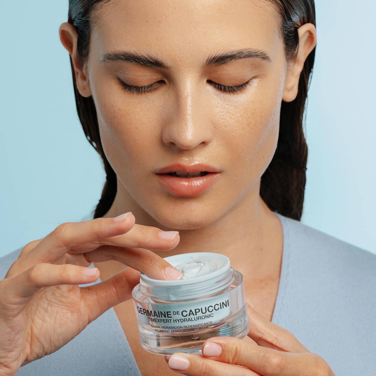 Germaine de Capuccini - Timexpert Hydraluronic Moisturizing Gel Cream - Hyaluronic Acid - Anti-Aging Cream - Normal to Combination Skin - 1.7oz