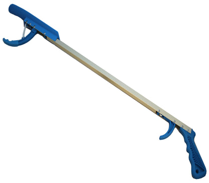 Rehabilitation Advantage Reacher with Built-in Shoehorn Attachment, 32 Inches Long