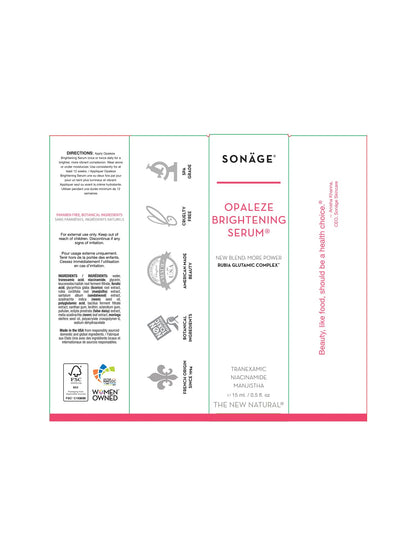 Sonage Opaleze Brightening Serum| Dark Spot Corrector | Target Dark Spots | Even Skin Tone | For All Skin