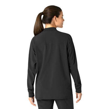 Carhartt Scrubs for Women Force Cross-Flex Shirt Jacket with 4 Pockets