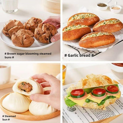 High activity yeast powder, golden active dry yeast bread cake baking Mantou bun fermentation powder, 0.88oz (5g * 5 bags) 高活性酵母粉0.88oz（5g*5袋）