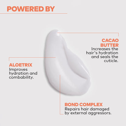 ALFAPARF MILANO Yellow Professional Repair Reparative Conditioner for Damaged Hair - Powered By Bond Complex & Cacao Butter - Designed For Elastic Strength