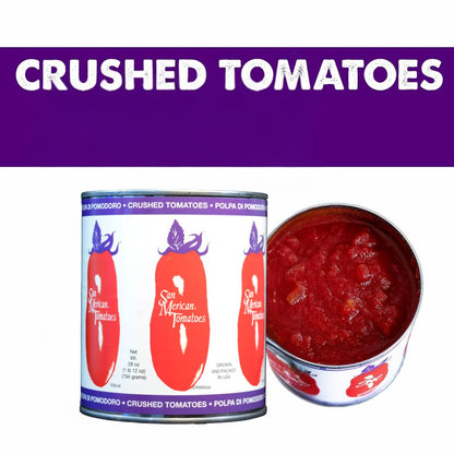 SMT SAN MERICAN TOMATO, Crushed Tomatoes, 28oz