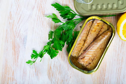 Sanniti Mackerel Fillets in Lemon Oil with Crushed Pepper | Super Food | High in Protein | High in Omega 3, 4.4 oz (Pack of 3)