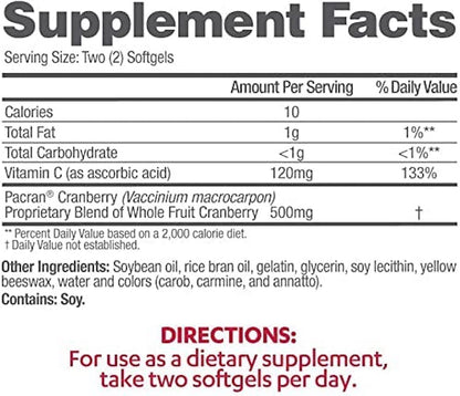 AZO Complete Feminine Balance Daily Probiotics for Women (60 Count) + Cranberry Softgels for Urinary Tract Health (100 Count)