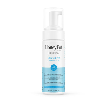 The Honey Pot Company - Normal & Sensitive Feminine Wash Bundle - Herbal Infused Natural Hygiene Wash for Sensitive Skin Types - PH Balanced Plant Based Feminine Products