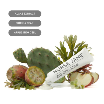 Nurse Jamie EGF Eye Cream – Hydrating & Firming Treatment for Dark Circles, Puffiness & Fine Lines