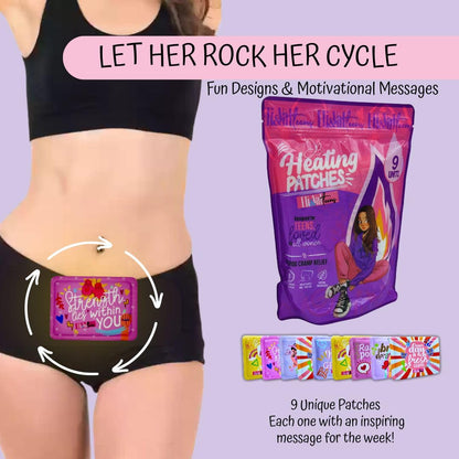 Period Kit for Tweens - First Period Kit for Girls 9-12 10-14 for School- Comfort Fit Feminine Pads Designed for Tween Teens Needs- Period Bags for Teen (Pink)
