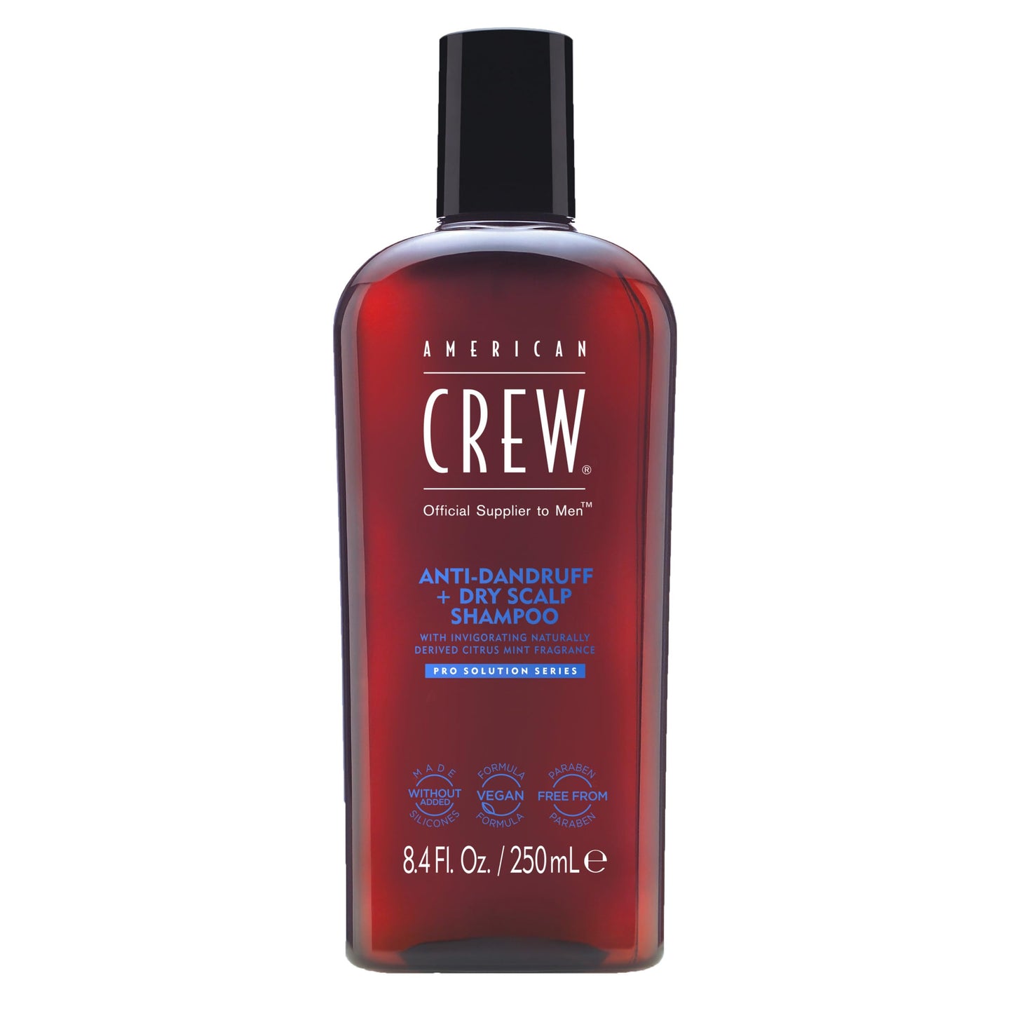 American Crew Anti-Dandruff + Dry Scalp Shampoo for Men, Citrus Mint Scent, 8.4 fl oz