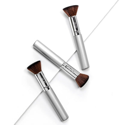 PÜR MINERALS Chisel Brush, Flat Top Makeup Brush, Synthetic, Cruelty-Free Bristles, 1 ct.
