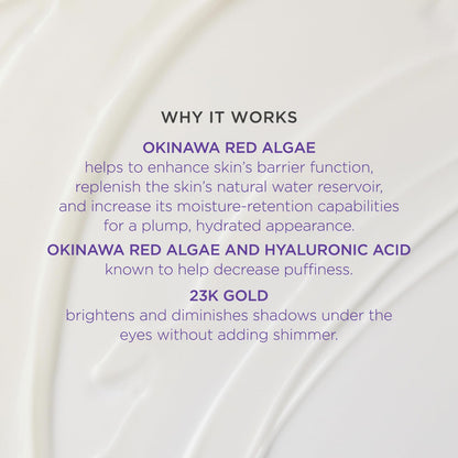 Tatcha Luminous Deep Hydration Firming Eye Serum | Caffeinated Instant Hydrating Eye Serum for Fine Lines and Puffiness, 15 ml | 0.5 oz