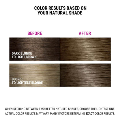 Better Natured Permanent 7A Medium Ash Blonde Hair Color Dye - Naturally-derived, Vegan & 100% Gray Coverage that Lasts up to 8 Weeks