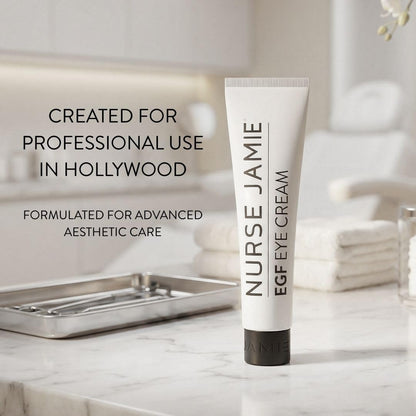 Nurse Jamie EGF Eye Cream – Hydrating & Firming Treatment for Dark Circles, Puffiness & Fine Lines