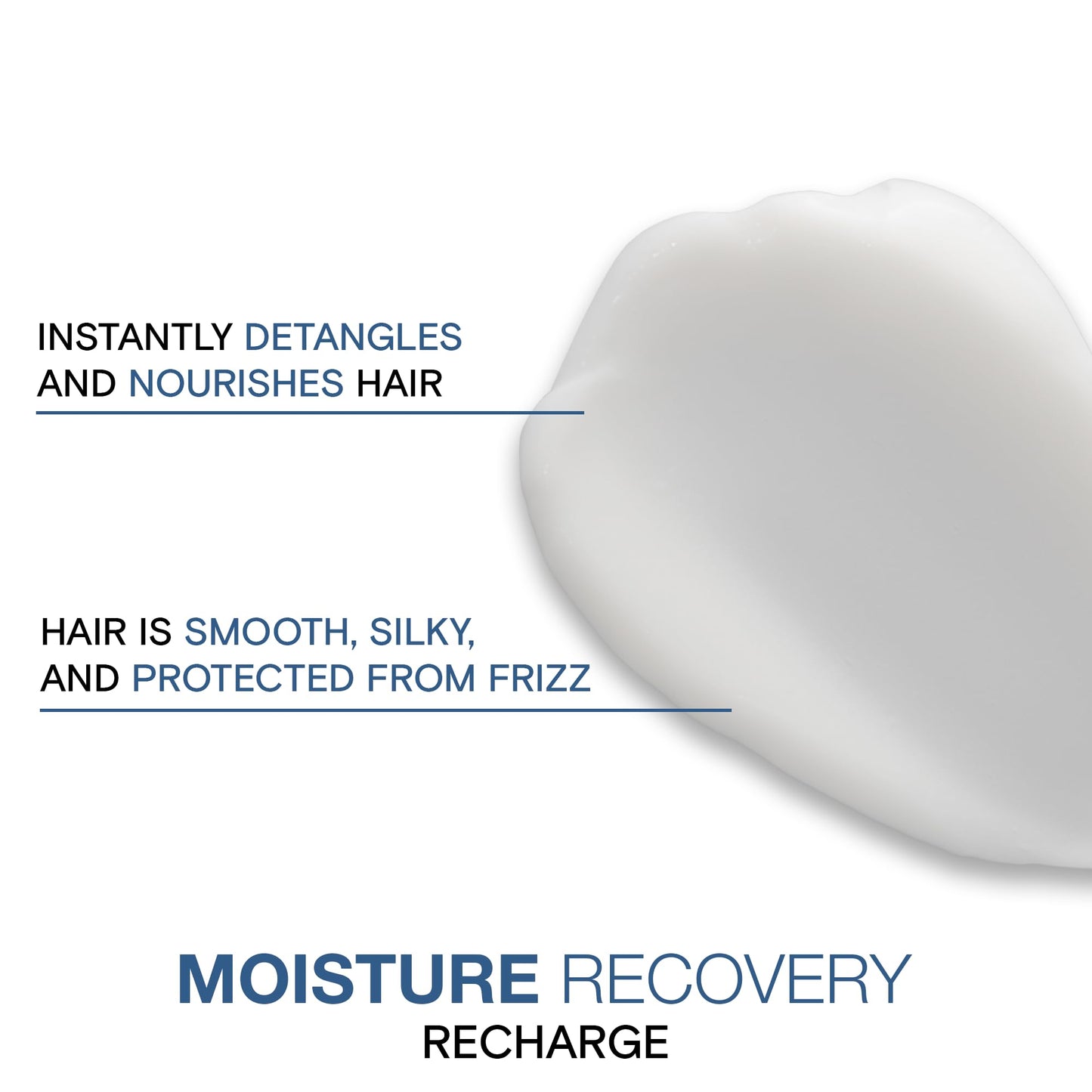 Joico Moisture Recovery 24 Hour Moisture Recharge Leave-In | For Thick, Coarse, Dry Hair | All-Day Moisture | Instantly Detangles | Reduce Breakage | Frizz Protection | With Olive Ester & Sea Kelp