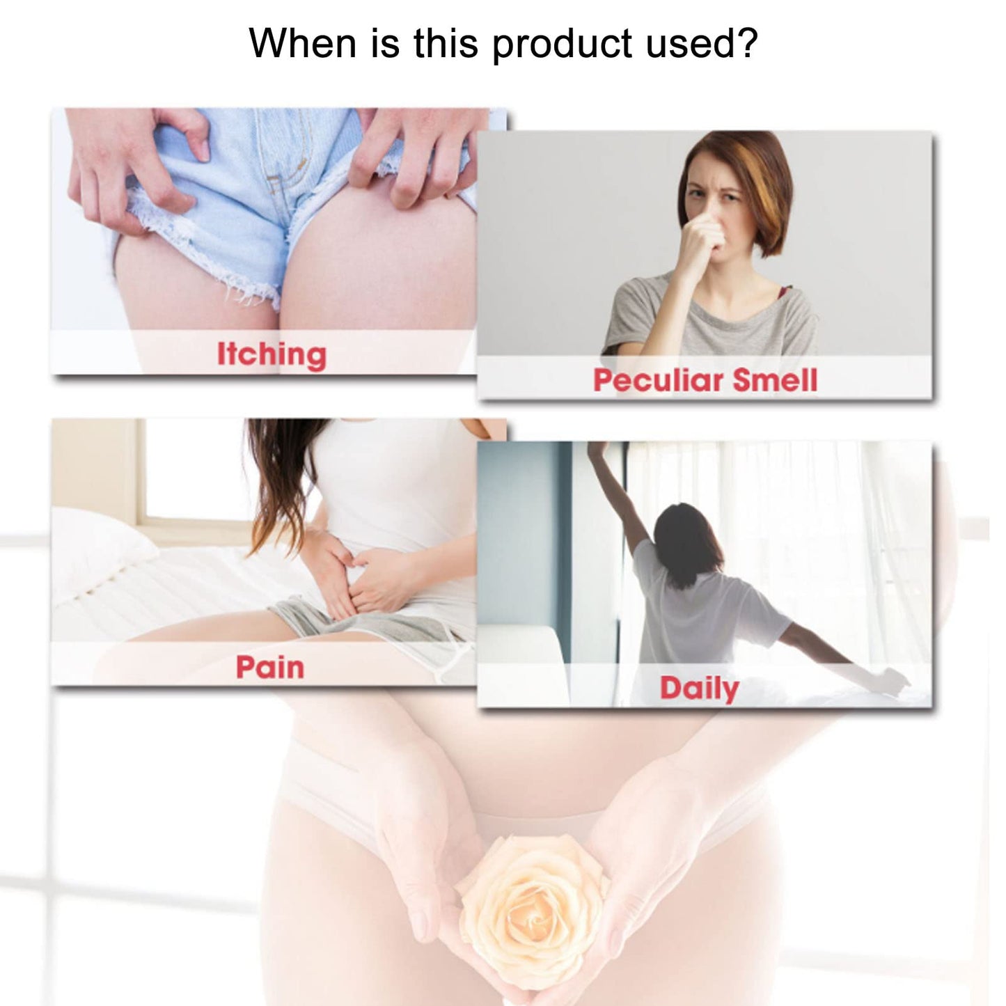100pcs Disposable Vaginal Health Test Strips, Test Strips for Women Monitor Feminine Vaginal Intimate Health, Prevent Accurate Acidity Feminine