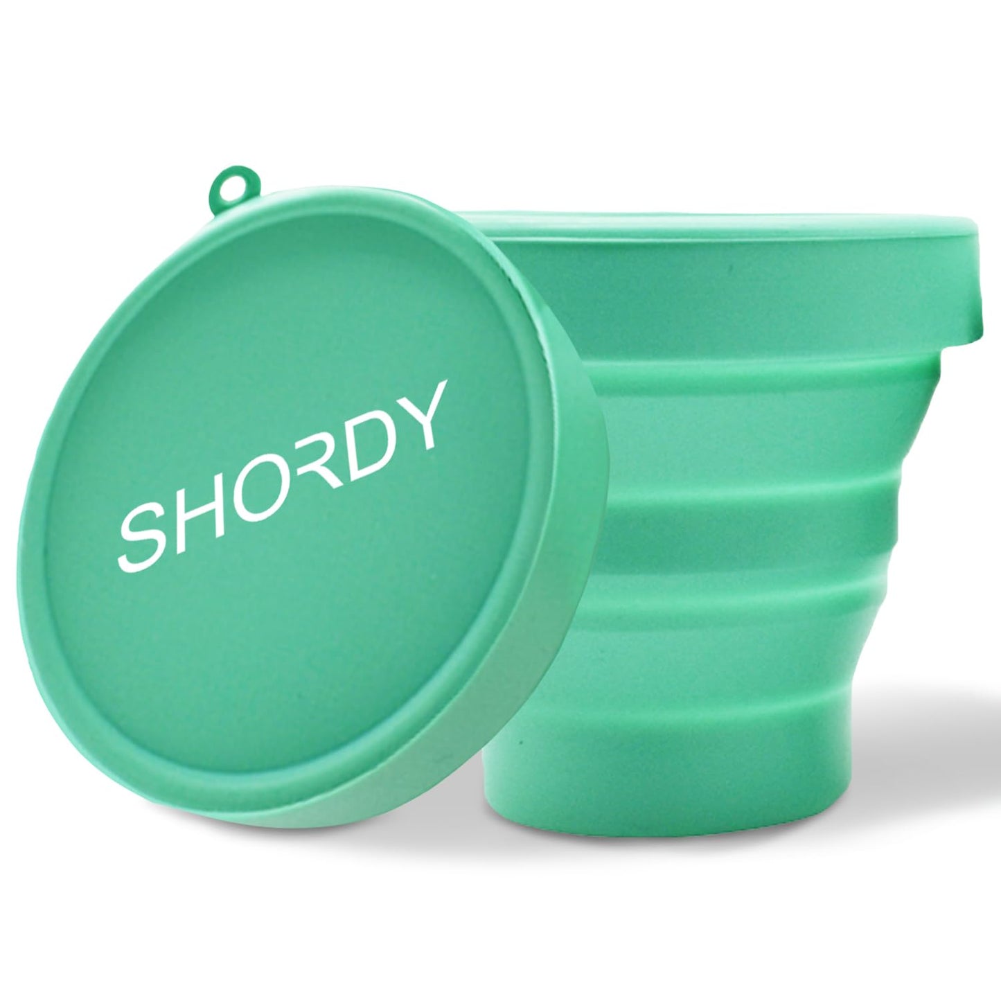 SHORDY Menstrual Cups Sterilizer Case – Collapsible Silicone Microwave Steamer & Cleaner to Boil, Sterilize & Store Menstrual Cup, Period Cups & Discs – Compact, Reusable & Travel-Friendly