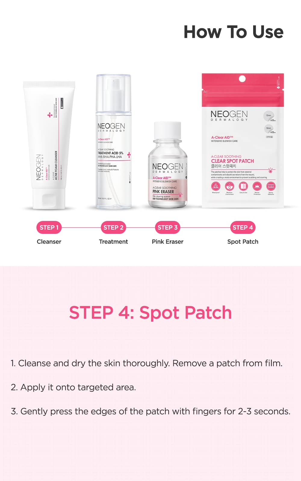 DERMALOGY by NEOGENLAB A-CLEAR SOOTHING ACNE CARE (3 PACK)