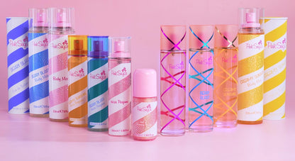 Pink Sugar Eau de Toilette Perfume for Women, Floral + Fruity Scent, Notes of Raspberry, Cotton Candy, and Vanilla, Sweet and Sensual Fragrance