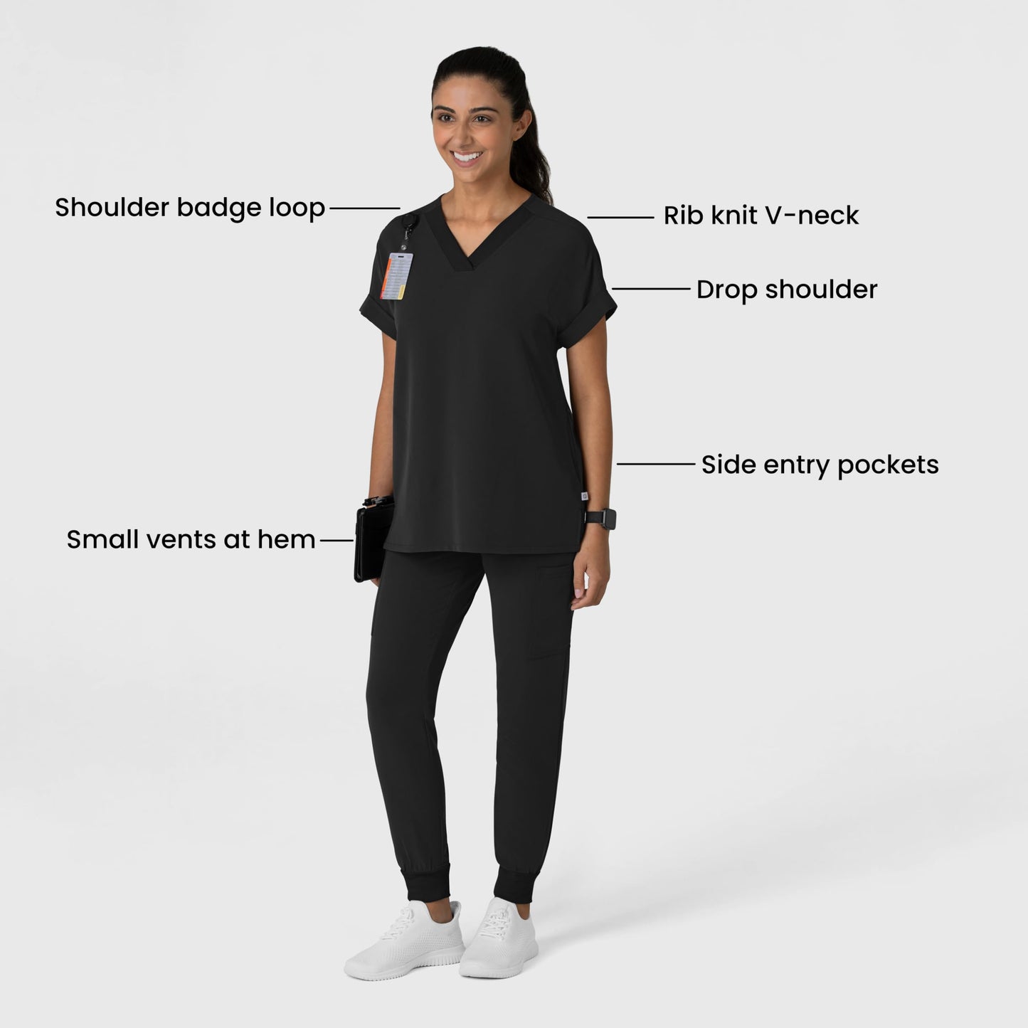 Wink Women's Scrub Top