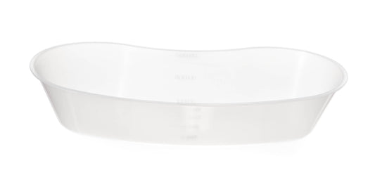 Medline Industries DYNEC80327C Emesis Basins, Plastic, 500 ml, Translucent Pigment Free Color (Pack of 250)