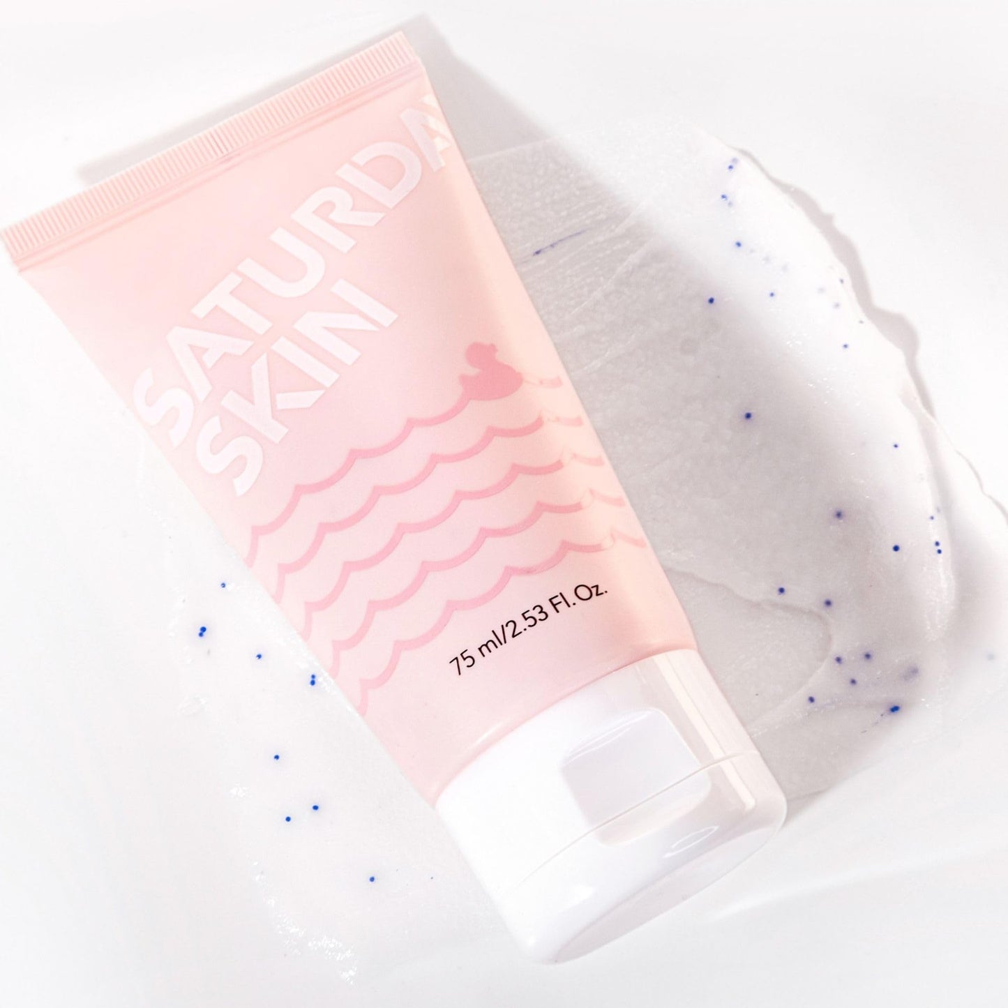 Saturday Skin Rub-A-Dub Refining Peel Gel – Exfoliating Face Wash & Exfoliating Peel Gel, Fruit Enzyme Exfoliator Facial Enzyme Scrub, Dead Skin Remover for Face,Korean Skincare (2.53 Fl Oz / 75ml)