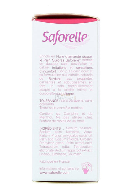 Saforelle Lipid-Enriched Bar Cleanser