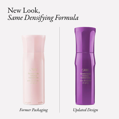 Oribe Serene Scalp Densifying Treatment Spray for Thinning Hair - Adds Volume, Body & Fullness for Thicker, Fuller Hair - Hydrates & Refreshes Scalp with Capixyl™ - Fragrance Free - 4.2 oz