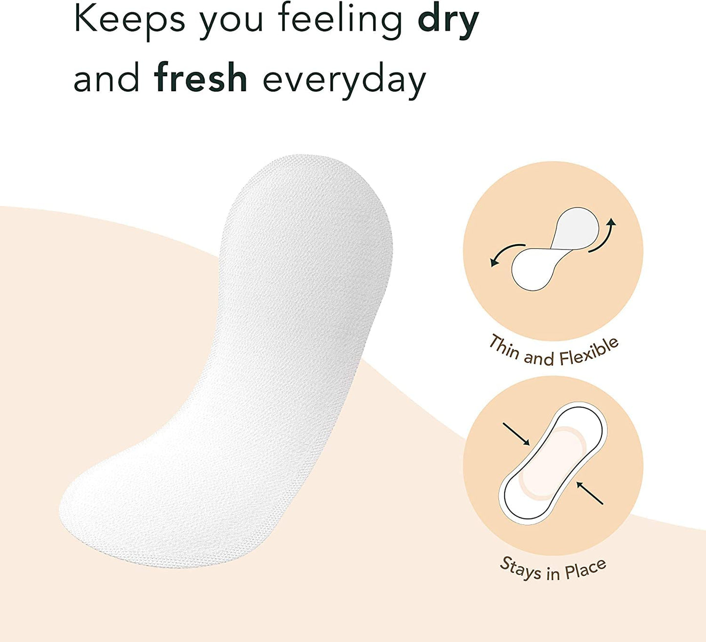 Rael Period Bundle - BPA-Free Slim Applicator Tampon (Regular & Super, 40 Count) & Organic Cotton Cover Panty Liners (Micro Thin, 140 Count)