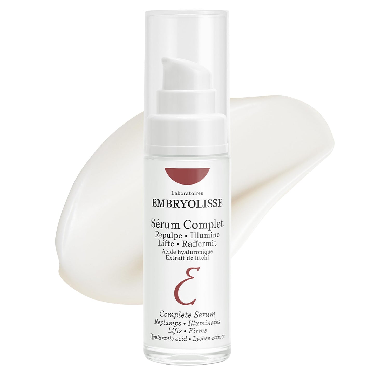 Embryolisse Complete Serum. Advanced Hydrating Formula With Hyaluronic Acid. Replumps, Illuminates, Lifts, Firms, 1.01 Fl Oz