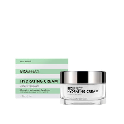 Bioeffect Hydrating Cream Moisturizer | Lightweight Oil-Free Water Cream with Pure Icelandic Water, Hyaluronic Acid & Vitamin E to Smooth & Plump Skin | Fragrance-Free, 50 mL / 1.7 oz