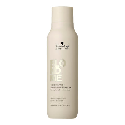 BlondMe Bond Repair Nourishing Shampoo for Blonde Hair| Adds Moisture and Softness | Strengthens, Repairs, & Prevents Breakage |For Blonde, Lightened, & Grey Hair