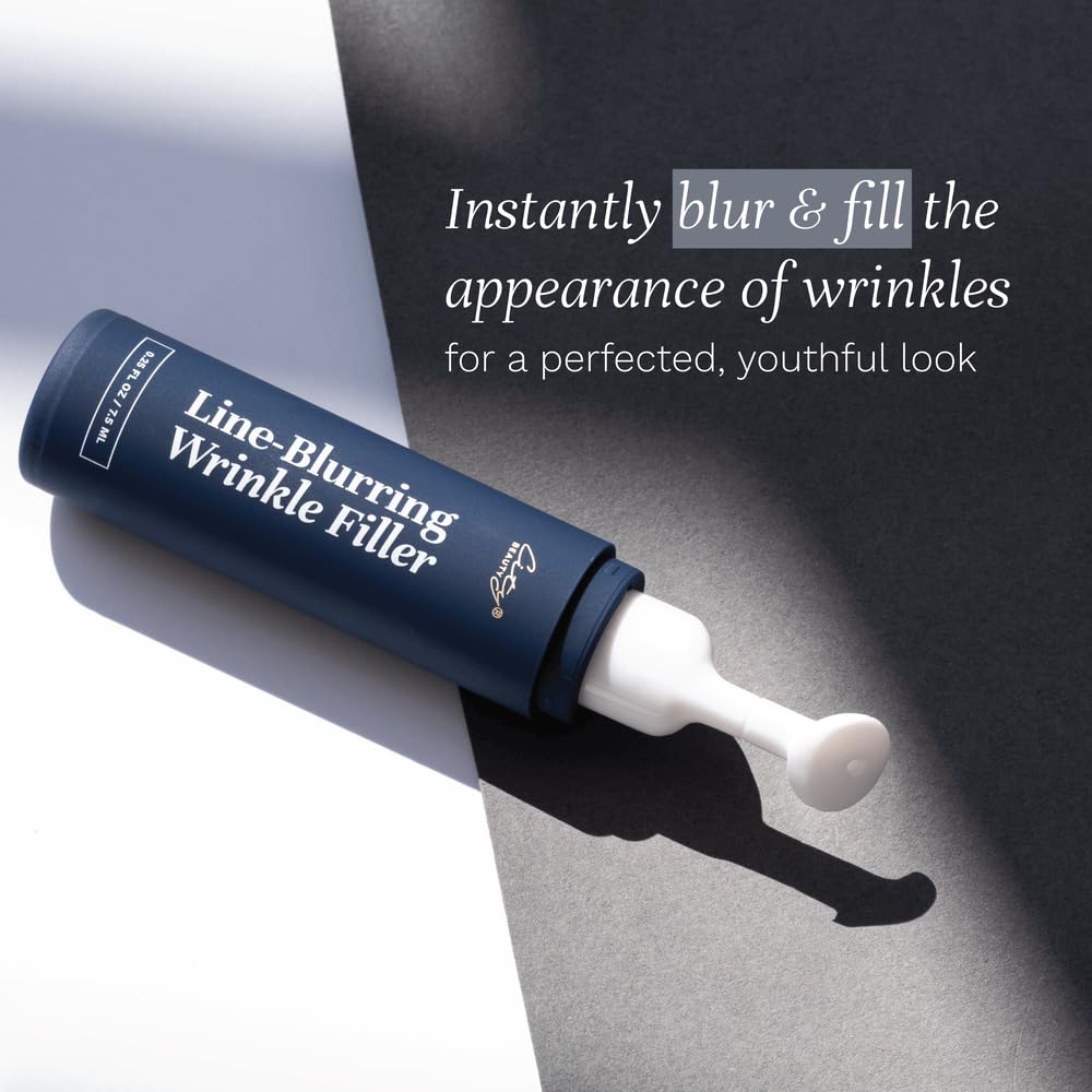 City Beauty Line-Blurring Wrinkle Filler – Spot Solution for Wrinkles & Fine Lines – Smooth, Firm & Hydrated Skin for Face & Neck – Clean Formula with Peptides & Diamond Powder