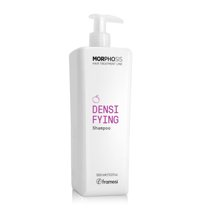 FRAMESI Morphosis Densifying Shampoo 33.8 fl oz, Strengthens Hair, For Sensitive Scalps, Natural Ingredients, Color Safe